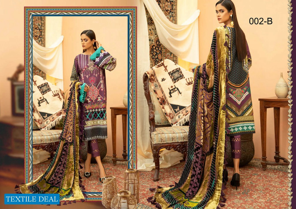 Binilyas Esha Eshaal Wholesale Embroidered Pakistani Catalog