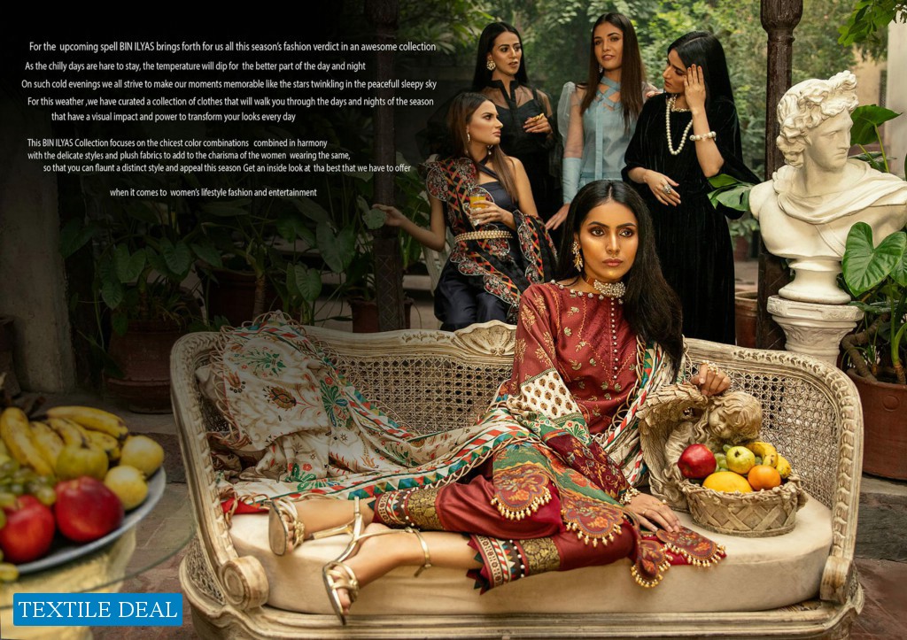 Binilyas Winter Luxury Collection Wholesale Pakistani Catalog