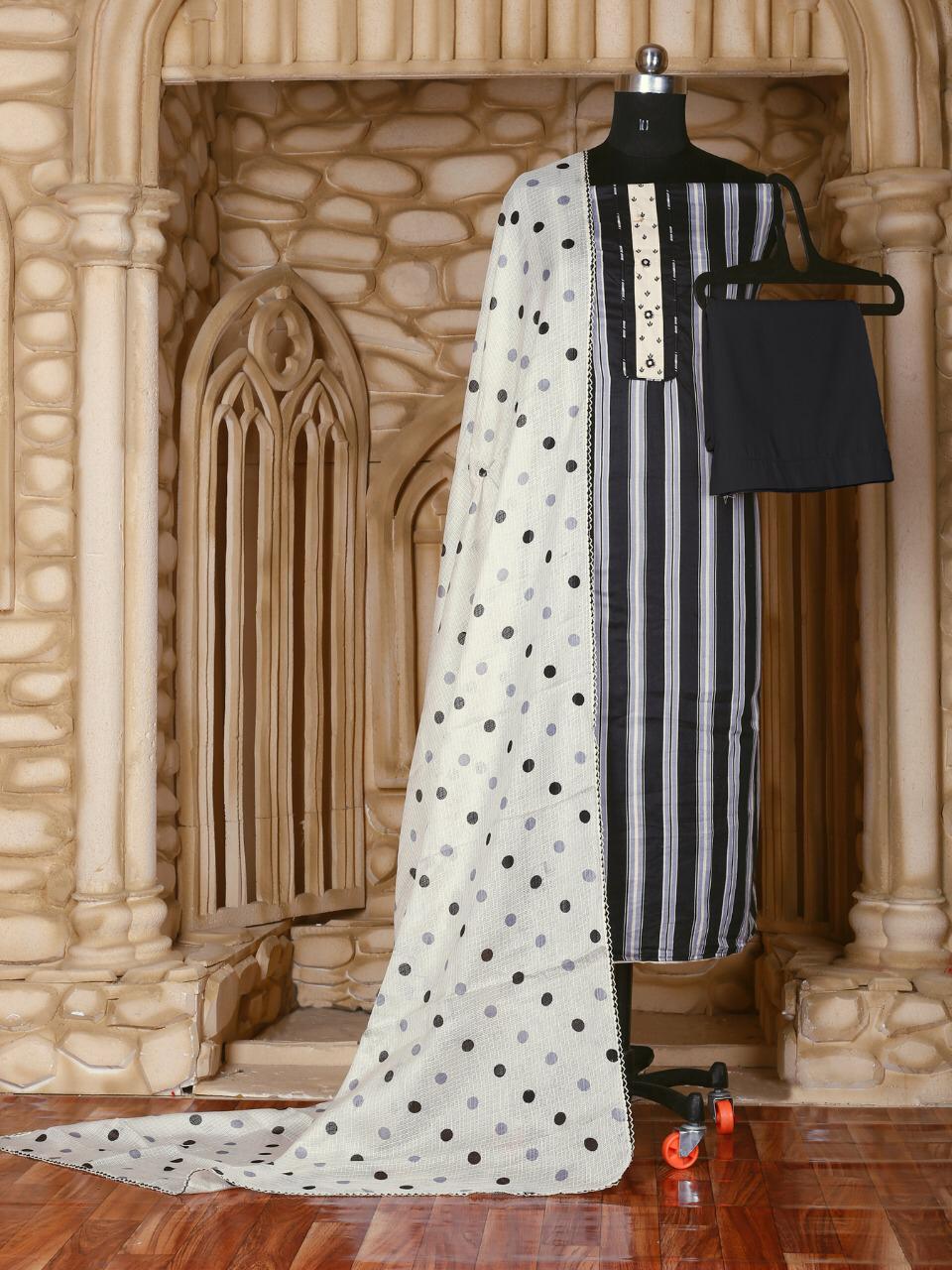 Bipson Lajoo 1283 Colour Wholesale Glace Cotton Dress Material