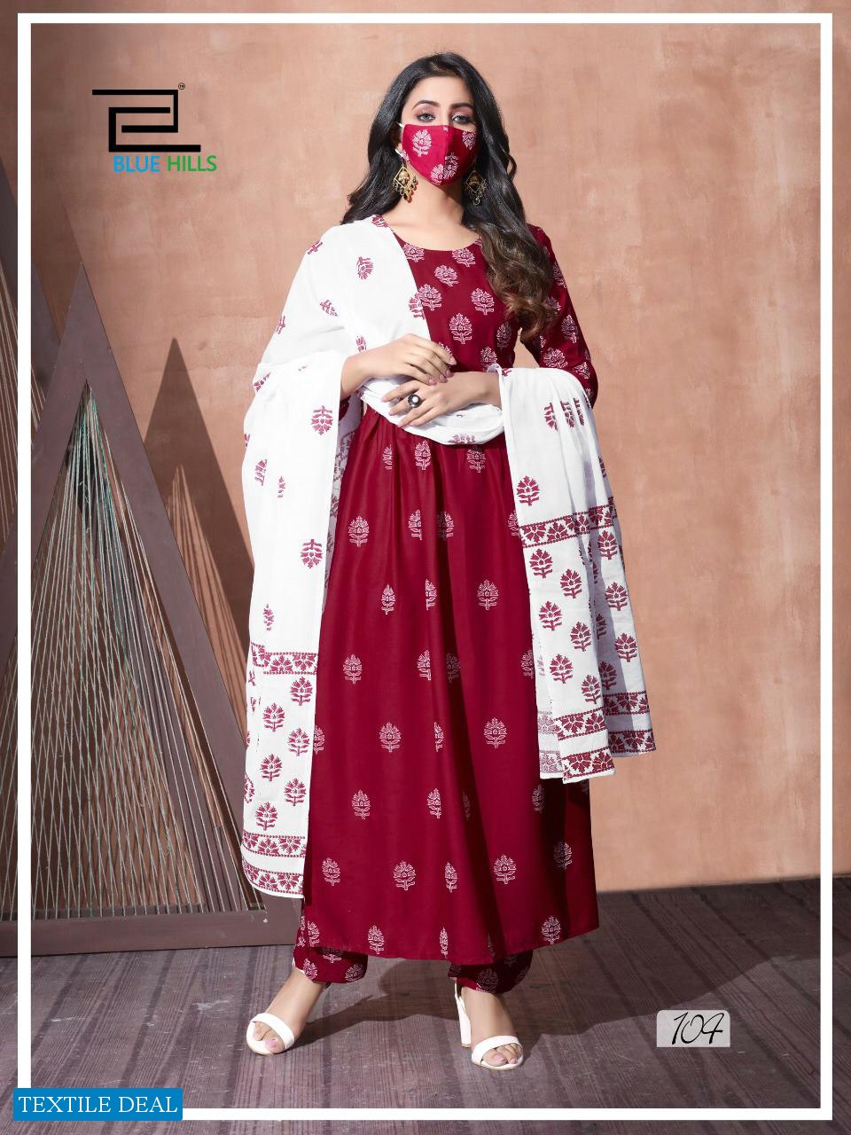 Blue Hill Capture Wholesale Full Stitched Top And Bottom With Dupatta