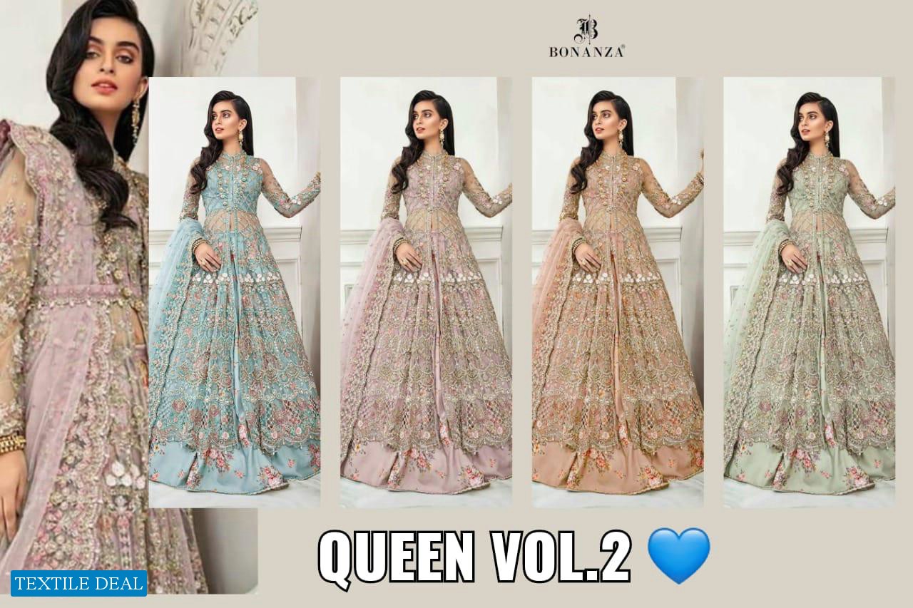 Bonanza Queen Vol-2 Wholesale Pakistani Concept Salwar Kameez