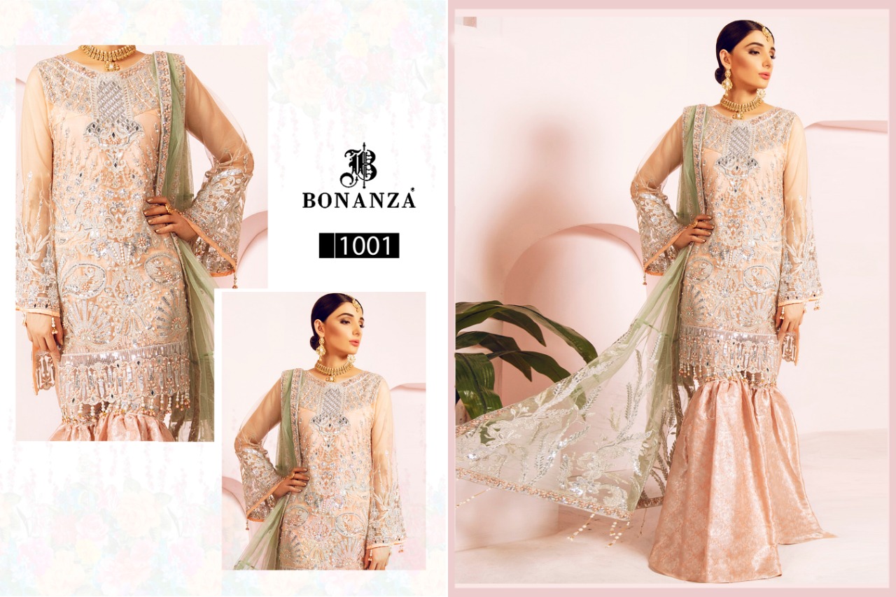 Bonaza Maryams Silver Wholesale Pakistani Concept Dresses
