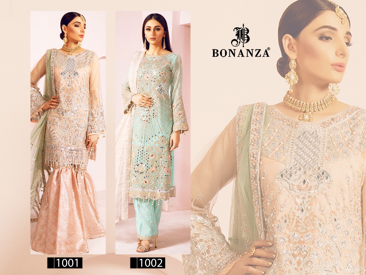 Bonaza Maryams Silver Wholesale Pakistani Concept Dresses