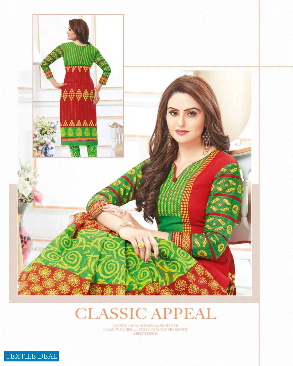 Brinda Babydoll Vol-15 Wholesale printed Dress Material