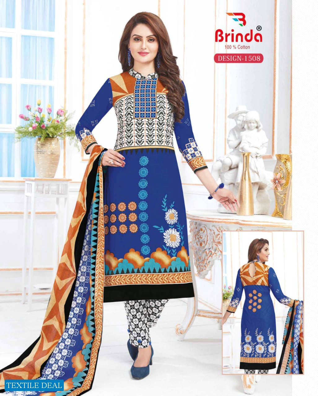 Brinda Babydoll Vol-15 Wholesale printed Dress Material