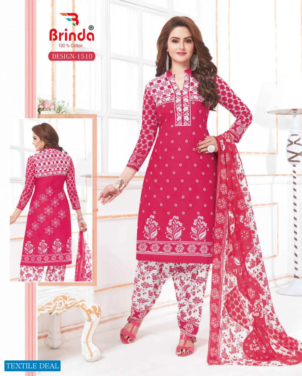 Brinda Babydoll Vol-15 Wholesale printed Dress Material