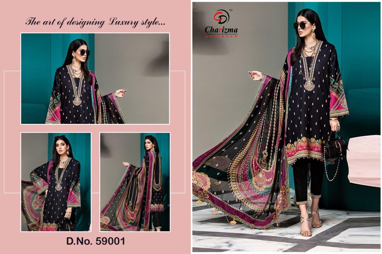 CHARIZMA DESIGNER ANAYA VIVA VOL 1 JAM COTTON PAKISTANI SUIT CONCEPT