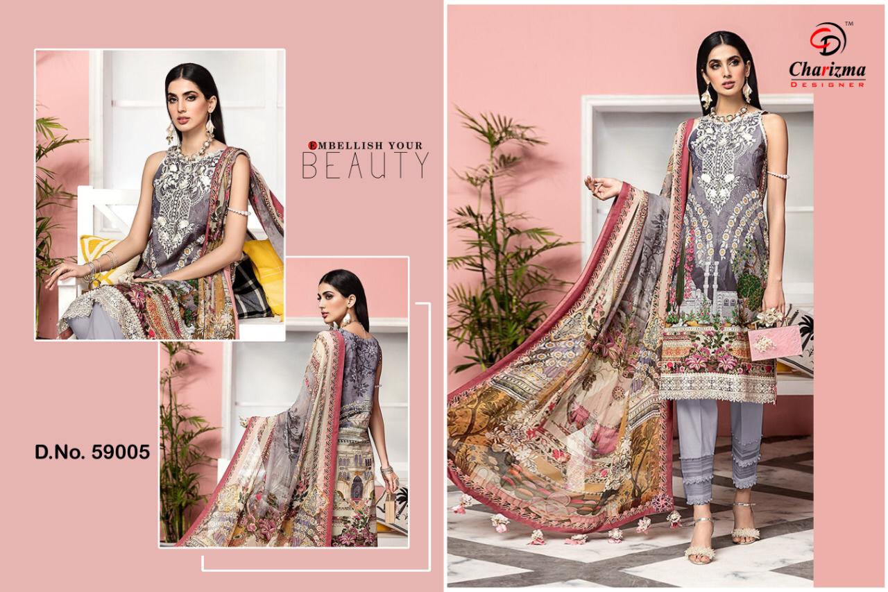 CHARIZMA DESIGNER ANAYA VIVA VOL 1 JAM COTTON PAKISTANI SUIT CONCEPT