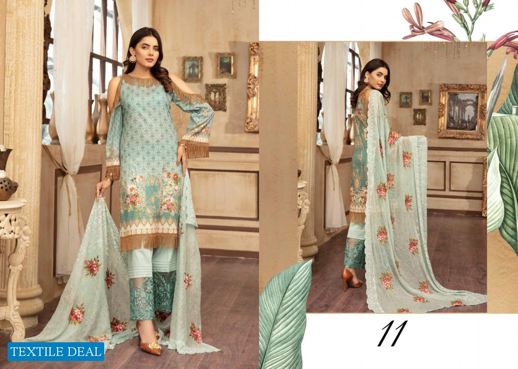 CHARIZMA MAHEE EMBROIDERD LAWN COLLECTION 2021 by RIAZ ARTS
