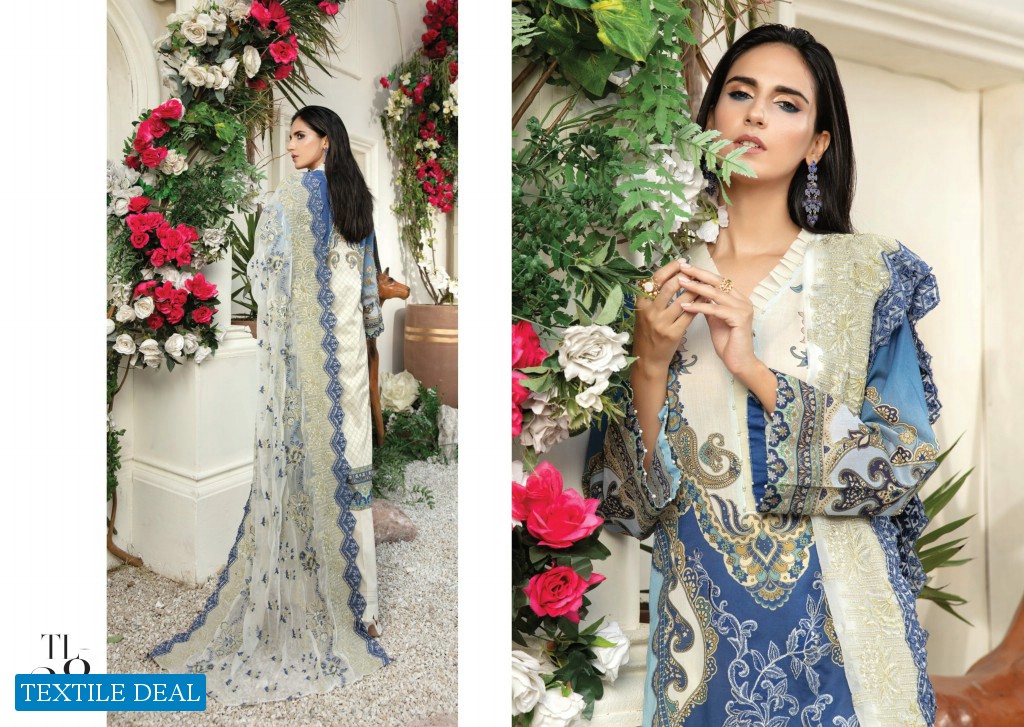 CHARIZMA TEHZEEB BEAUTIFUL EMBROIDERD LAWN COLLECTION 2021 by RIAZ ARTS