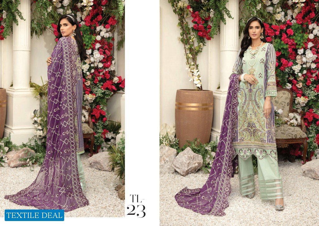 CHARIZMA TEHZEEB BEAUTIFUL EMBROIDERD LAWN COLLECTION 2021 by RIAZ ARTS