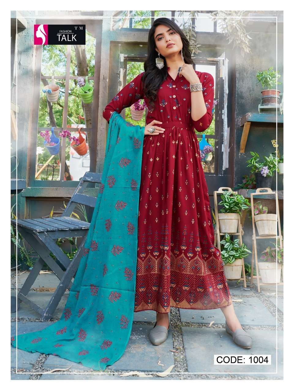 COCKTAIL VOL.1 BY FASHION TALK HEAVY PRINT WITH DUPATTA KURTI CATALOG COLLECTION