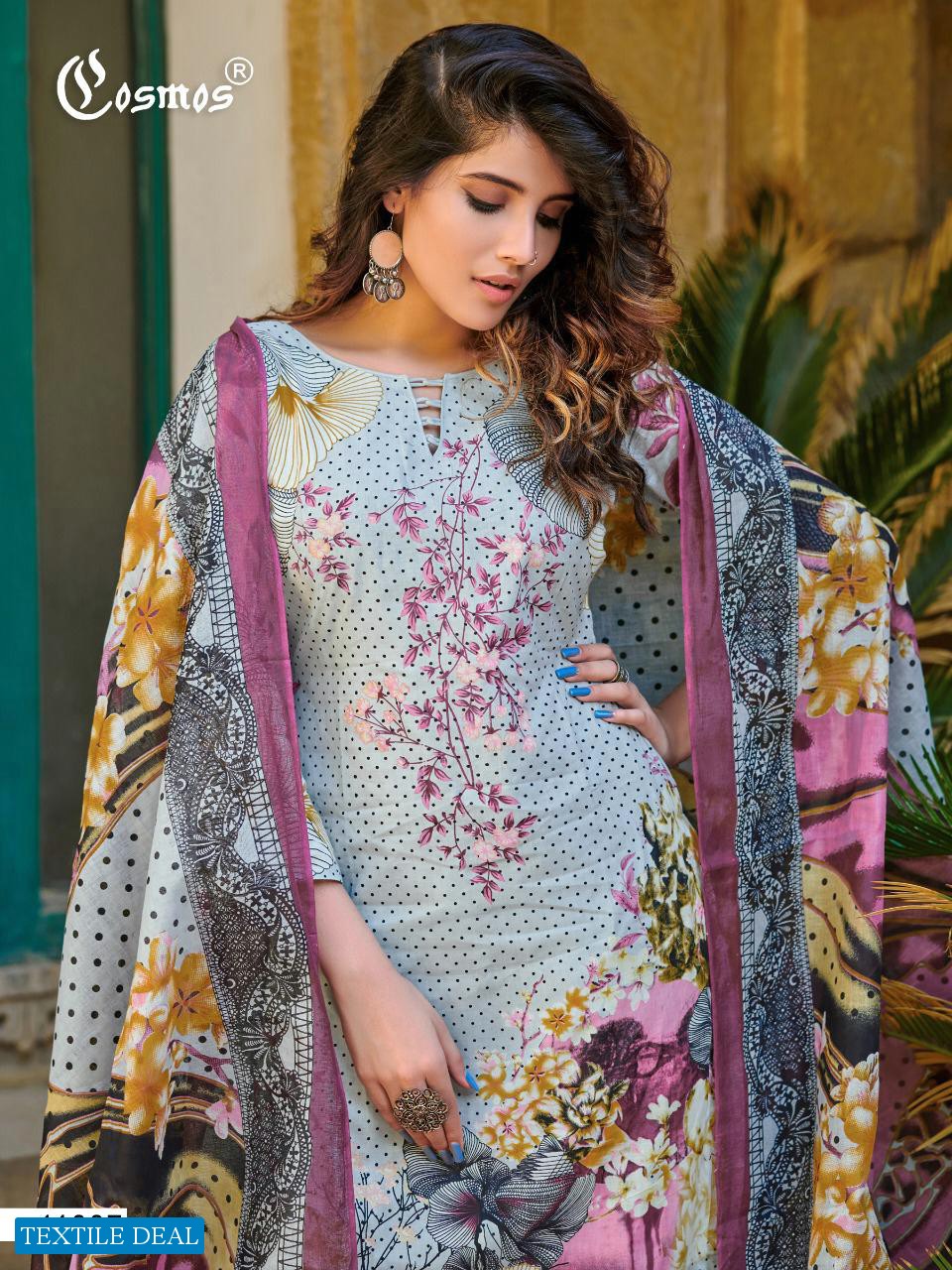 COSMOS FASHION NOOR PRINTED LAWN VOL 2 CASUAL WEAR LAWN COTTON PRINT SALWAR SUITS
