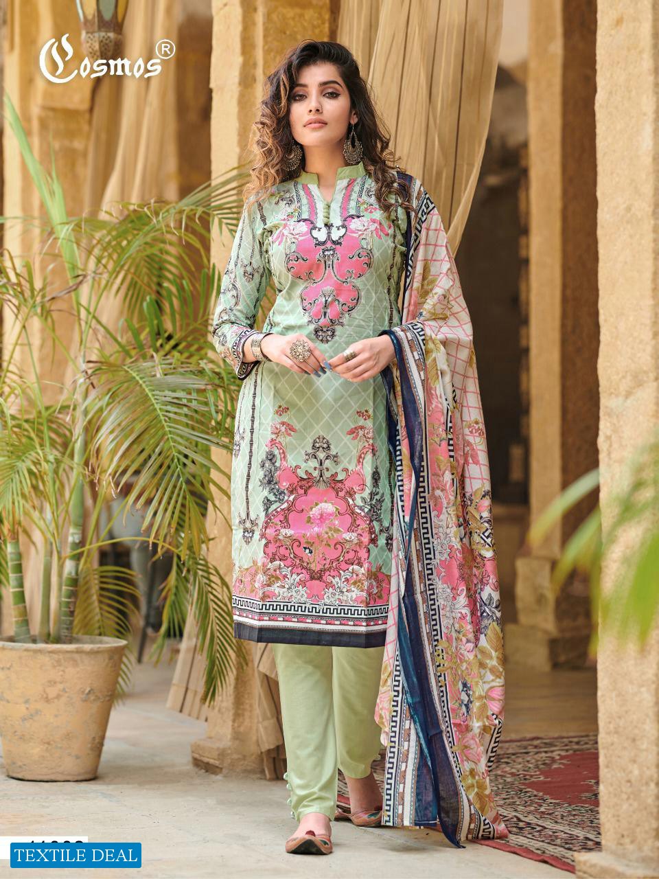 COSMOS FASHION NOOR PRINTED LAWN VOL 2 CASUAL WEAR LAWN COTTON PRINT SALWAR SUITS