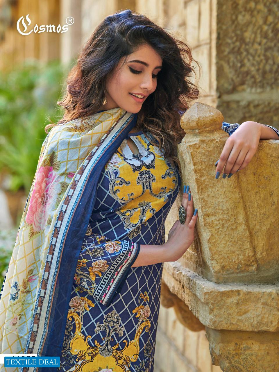 COSMOS FASHION NOOR PRINTED LAWN VOL 2 CASUAL WEAR LAWN COTTON PRINT SALWAR SUITS