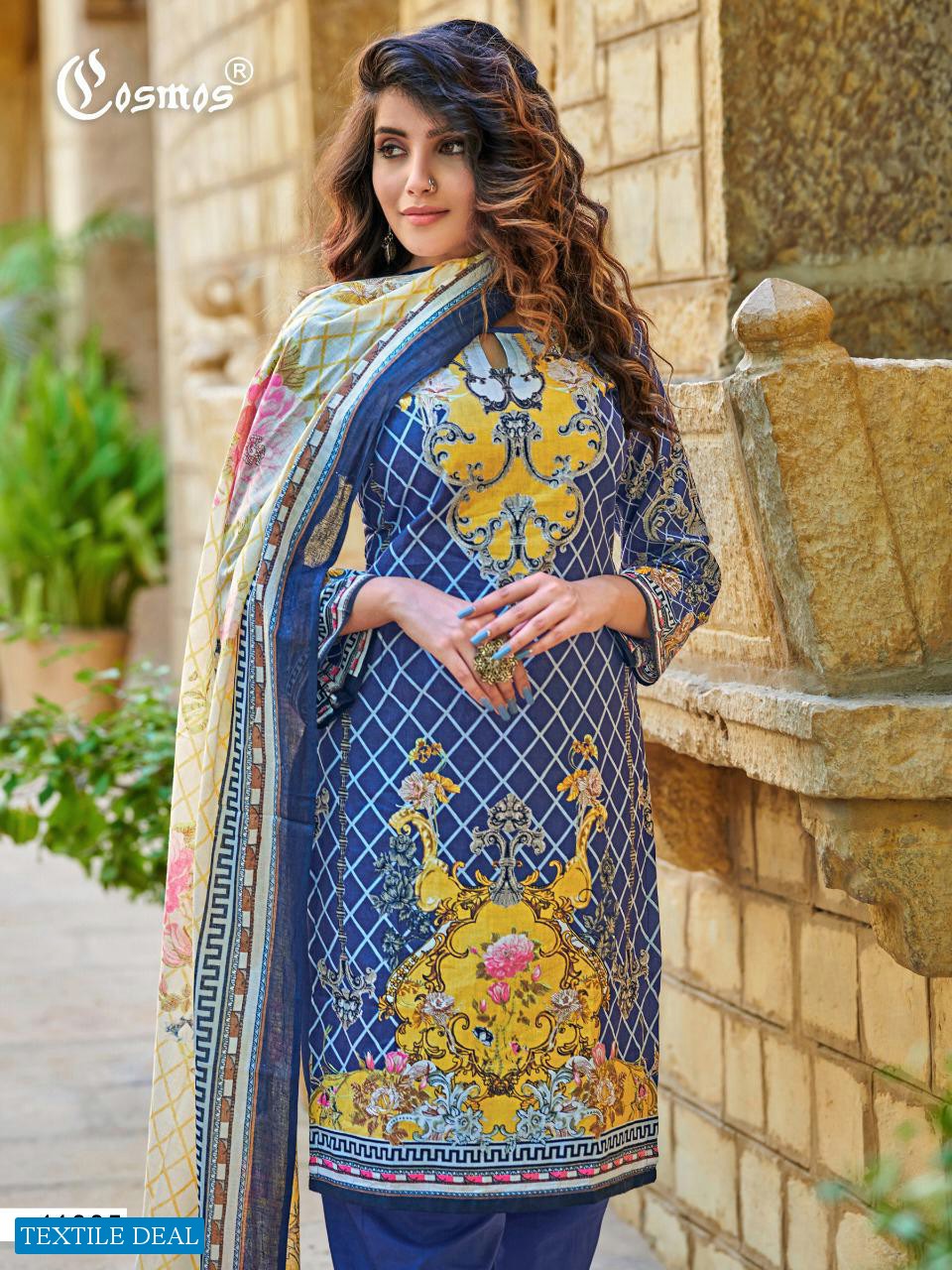 COSMOS FASHION NOOR PRINTED LAWN VOL 2 CASUAL WEAR LAWN COTTON PRINT SALWAR SUITS