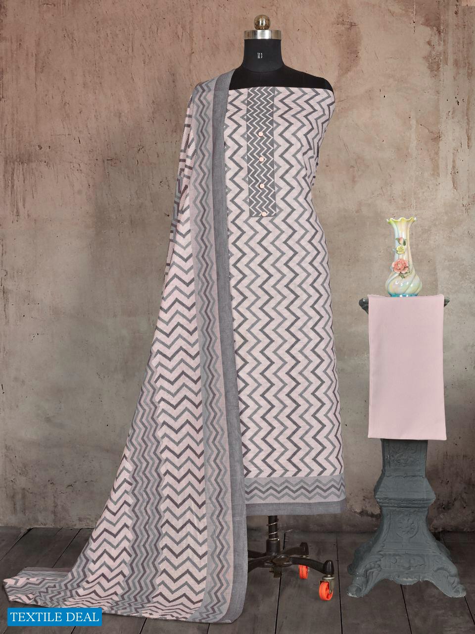 COTTON QUEEN 1448 BY BIPSON COTTON CASUAL WEAR DRESS MATERIALS