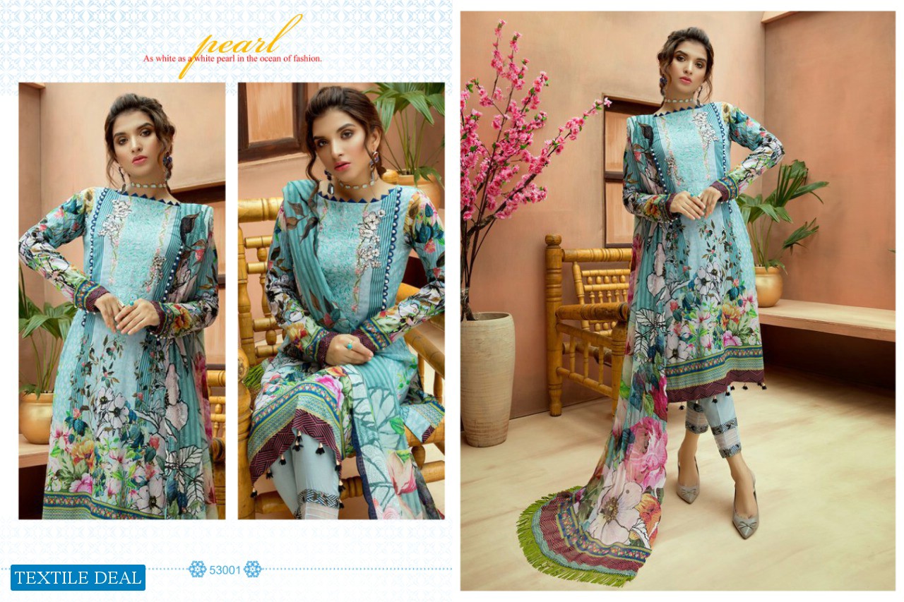 CYRA ALIZAH VOL 3 JAM COTTON PAKISTANI SUMMER WEAR DRESS MATERIALS