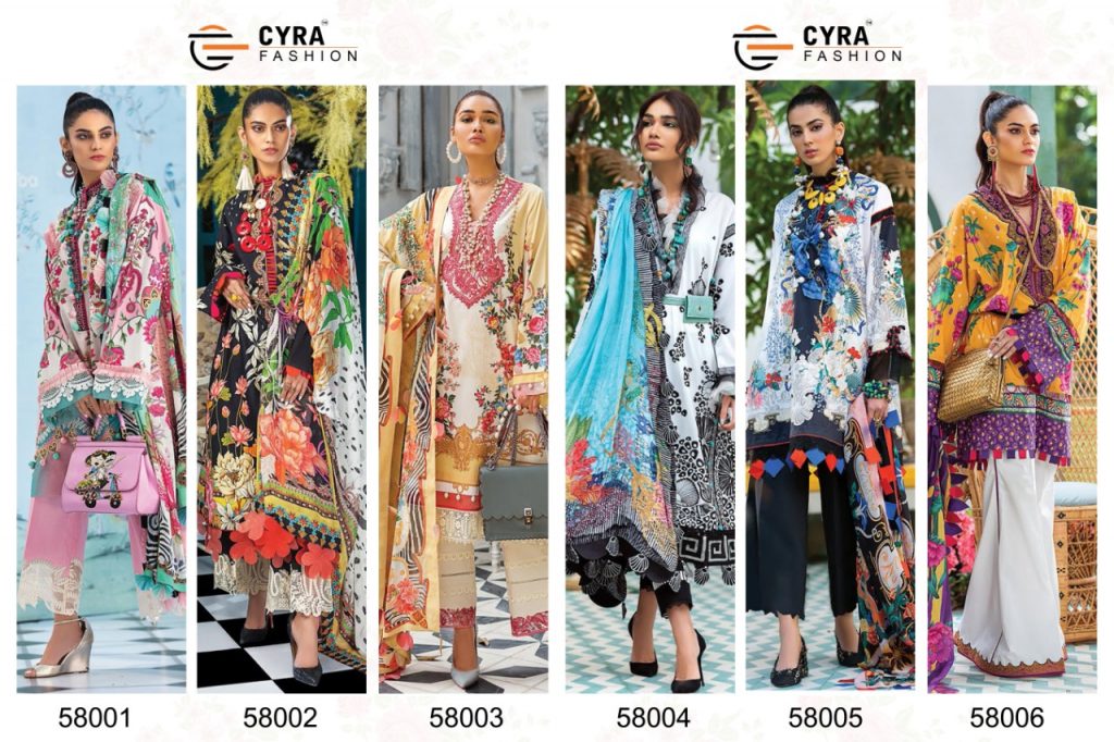 CYRA FASHION ALIZAH VOL 4 JAM COTTON WITH PATCH EMBROIDERY DIGITAL PRINT SUIT