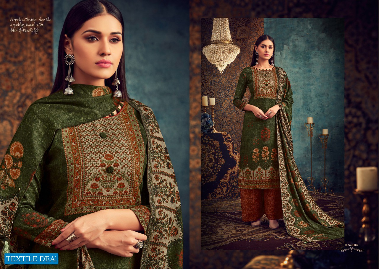 Celebrity Norah Wholesale pashmina Dress Material Shopping