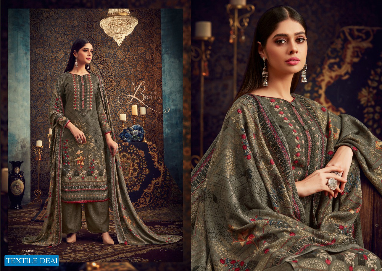 Celebrity Norah Wholesale pashmina Dress Material Shopping