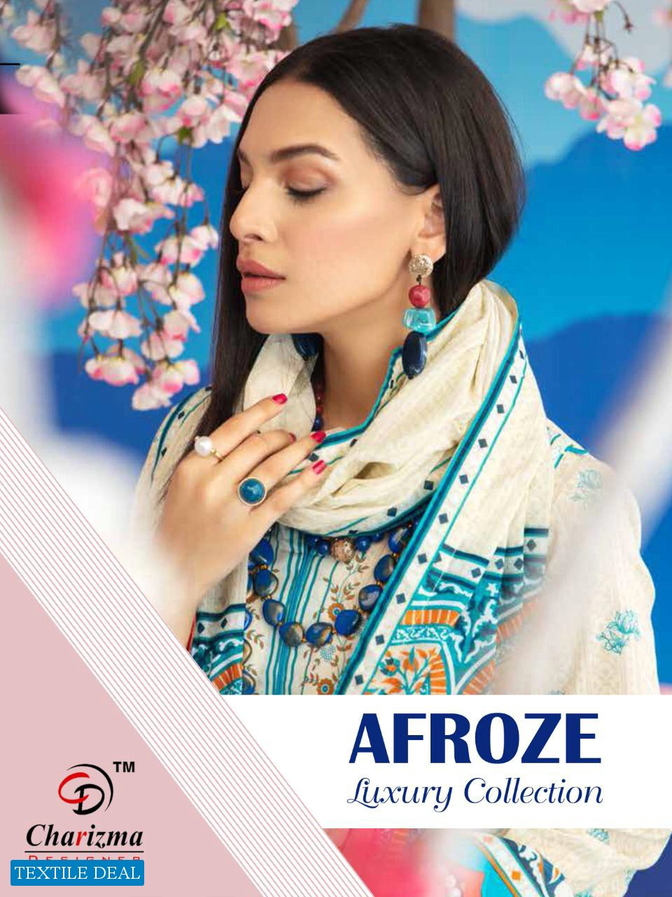 Charizma Afroze Luxury Collection Wholesale Pakistani Salwar Kameez