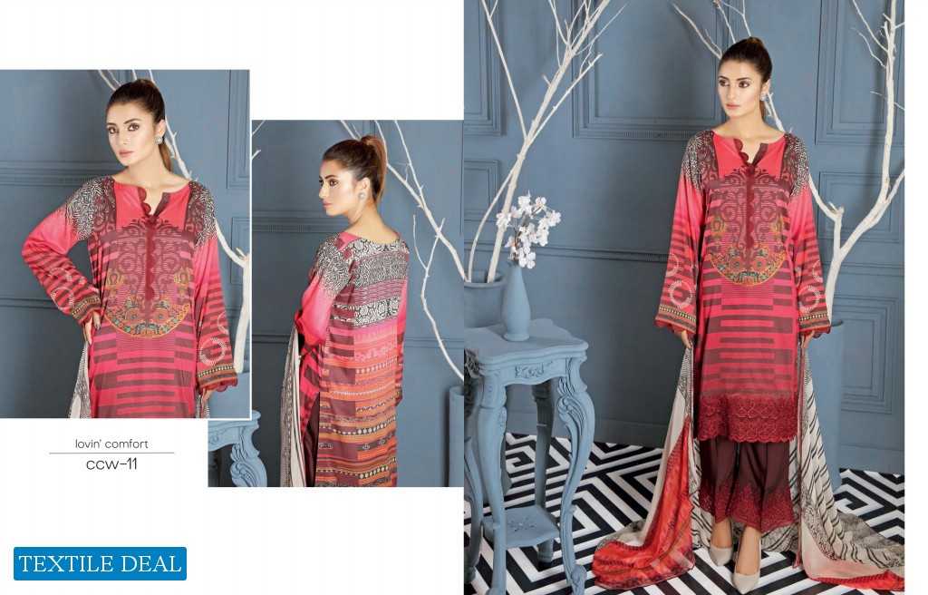 Charizma Combination Embroidered Linen Chapter Vol-1 Wholesale Pakistani Original Collection