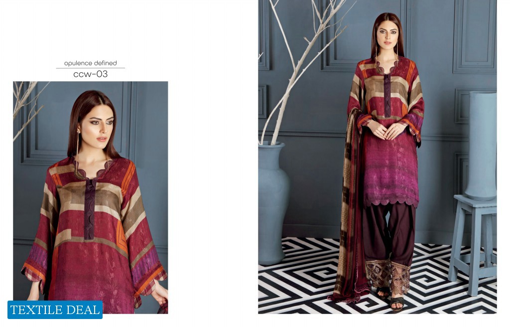 Charizma Combination Embroidered Linen Chapter Vol-1 Wholesale Pakistani Original Collection