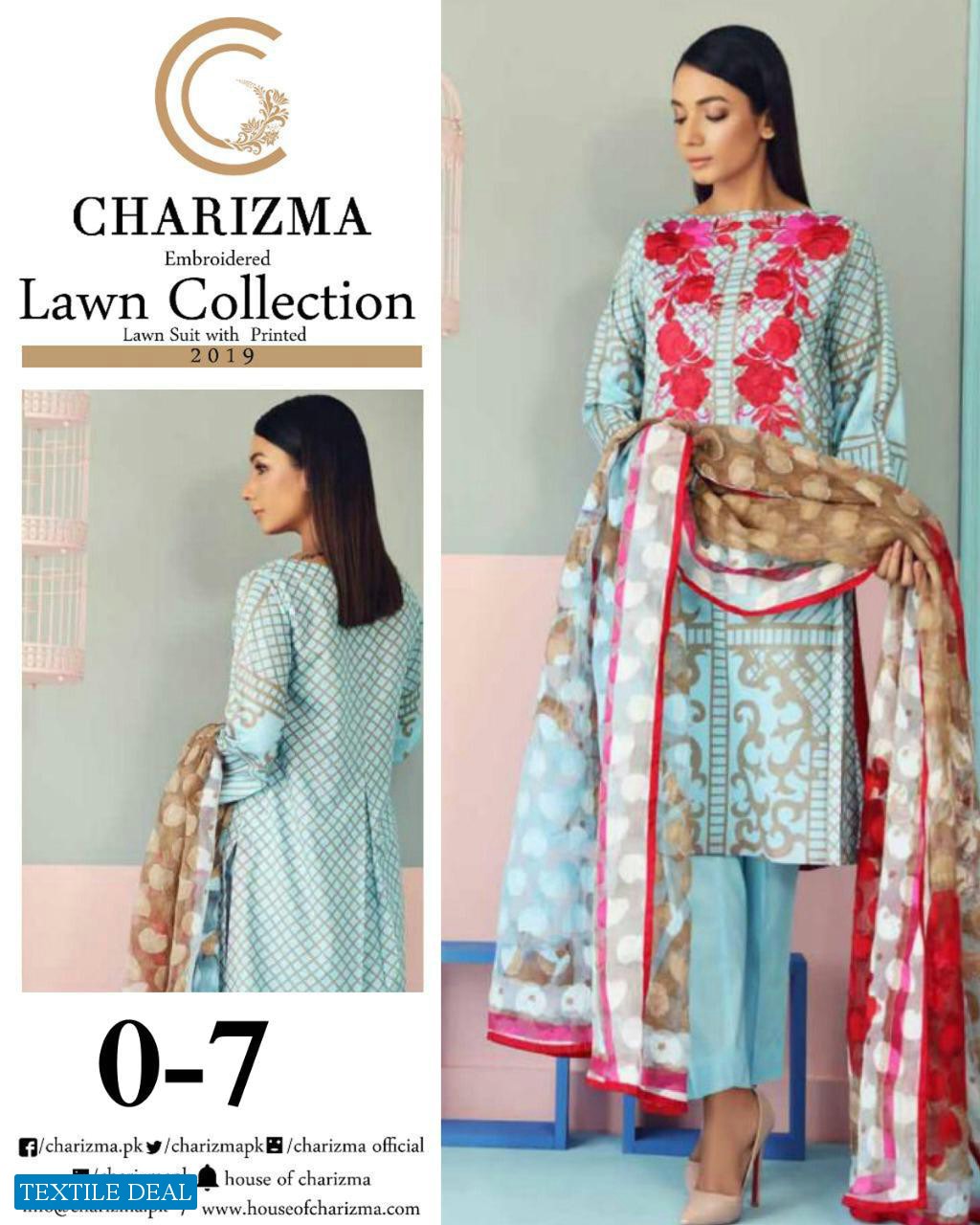 Charizma Combination Premium Digital Lawn Replica Collection By A.one