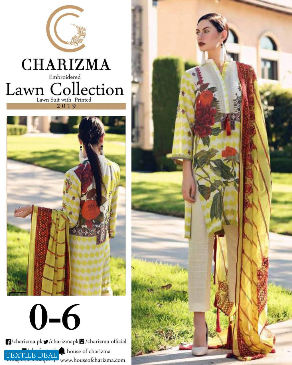 Charizma Combination Premium Digital Lawn Replica Collection By A.one