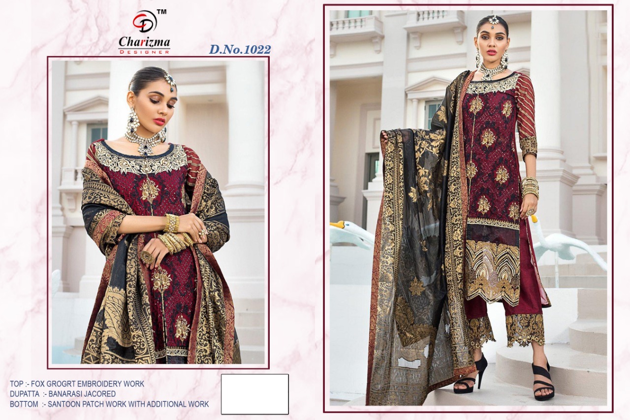 Charizma Dno 1022 Wholesale Pakistani Concept Dress