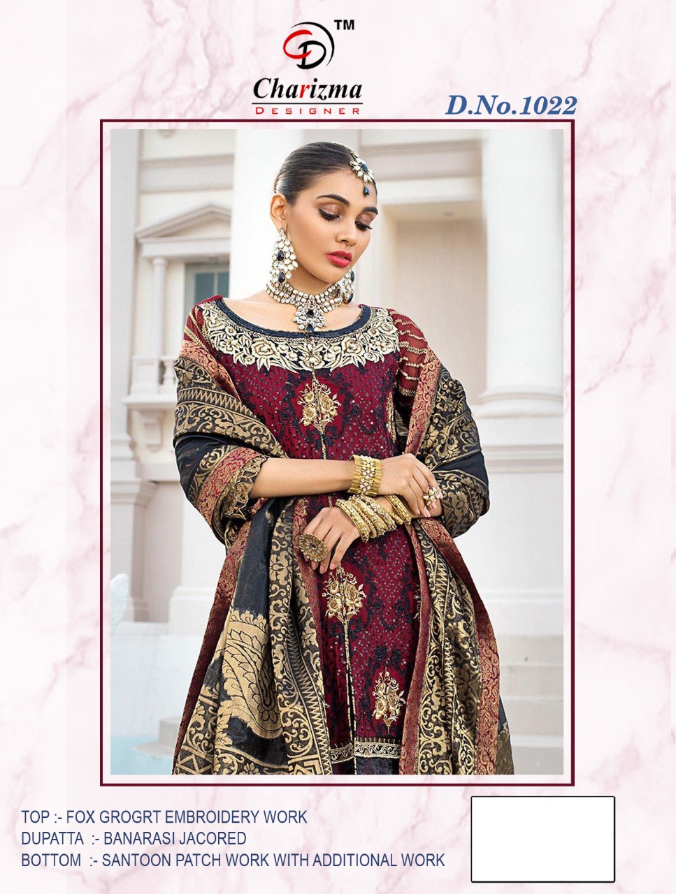 Charizma Dno 1022 Wholesale Pakistani Concept Dress