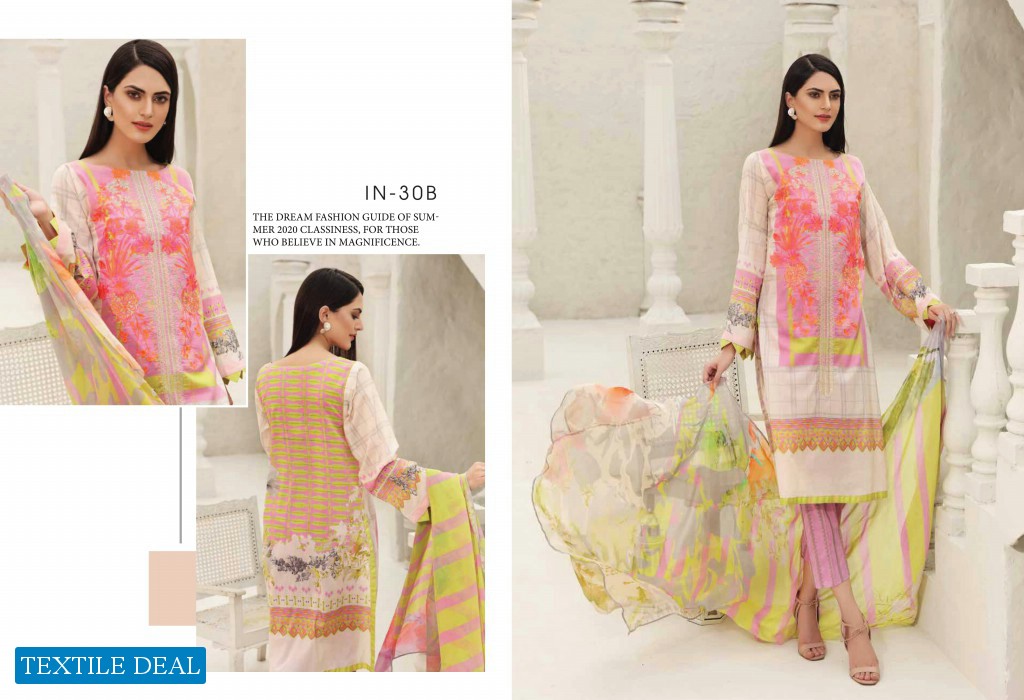 Charizma Infinity Embroidered Lawn branded Pakistani Salwar Dress