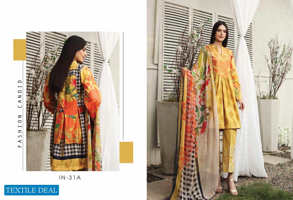 Charizma Infinity Embroidered Lawn branded Pakistani Salwar Dress