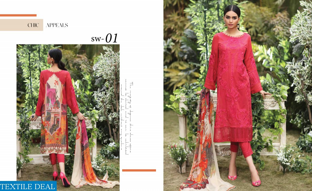 Charizma Miss Embroidered Swiss Voil-1 Wholesale Pakistani Shopping Suits