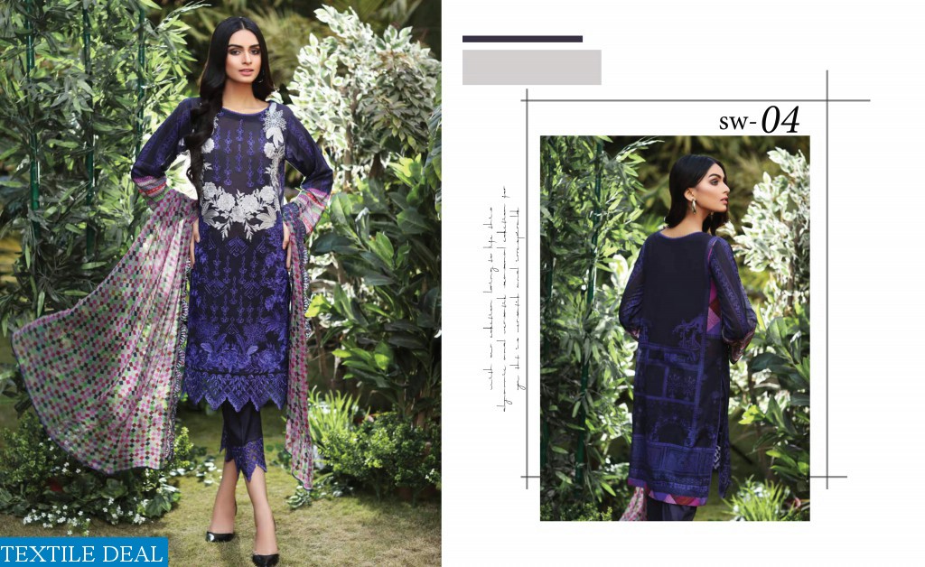 Charizma Miss Embroidered Swiss Voil-1 Wholesale Pakistani Shopping Suits