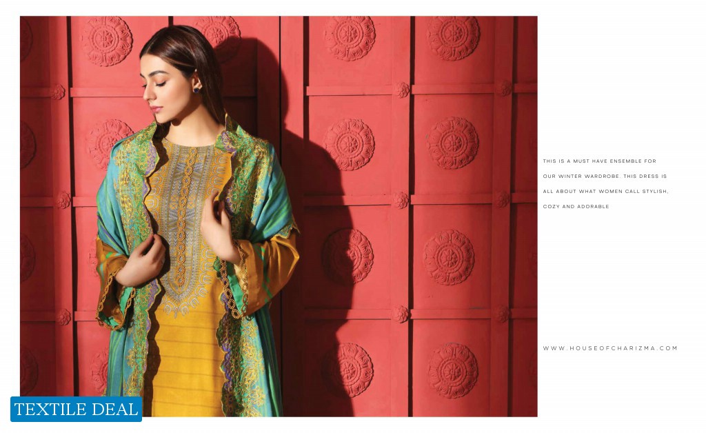 Charizma Narangi Winter Collection Wholesale Branded Pakistani Dress
