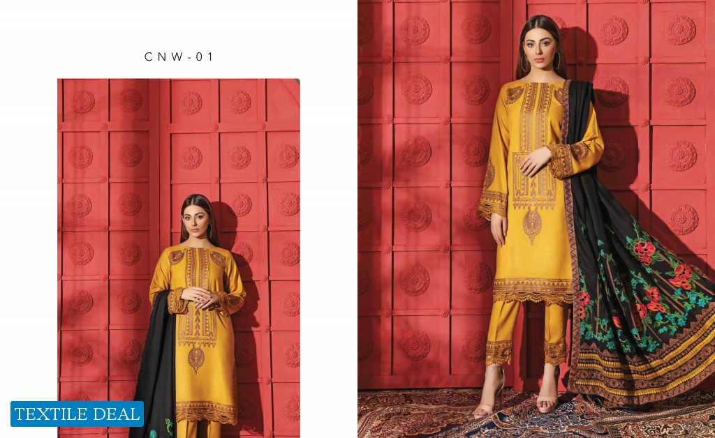Charizma Narangi Winter Collection Wholesale Branded Pakistani Dress