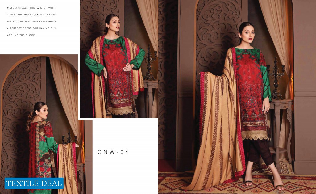 Charizma Narangi Winter Collection Wholesale Branded Pakistani Dress