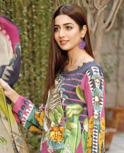 Charizma Orange Series Wholesale Lawn Embroidered 12 Piece Sets