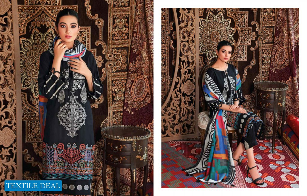 Charizma Reem Vol-2 Wholesale Leather Peace Embroidered Pakistani Dress