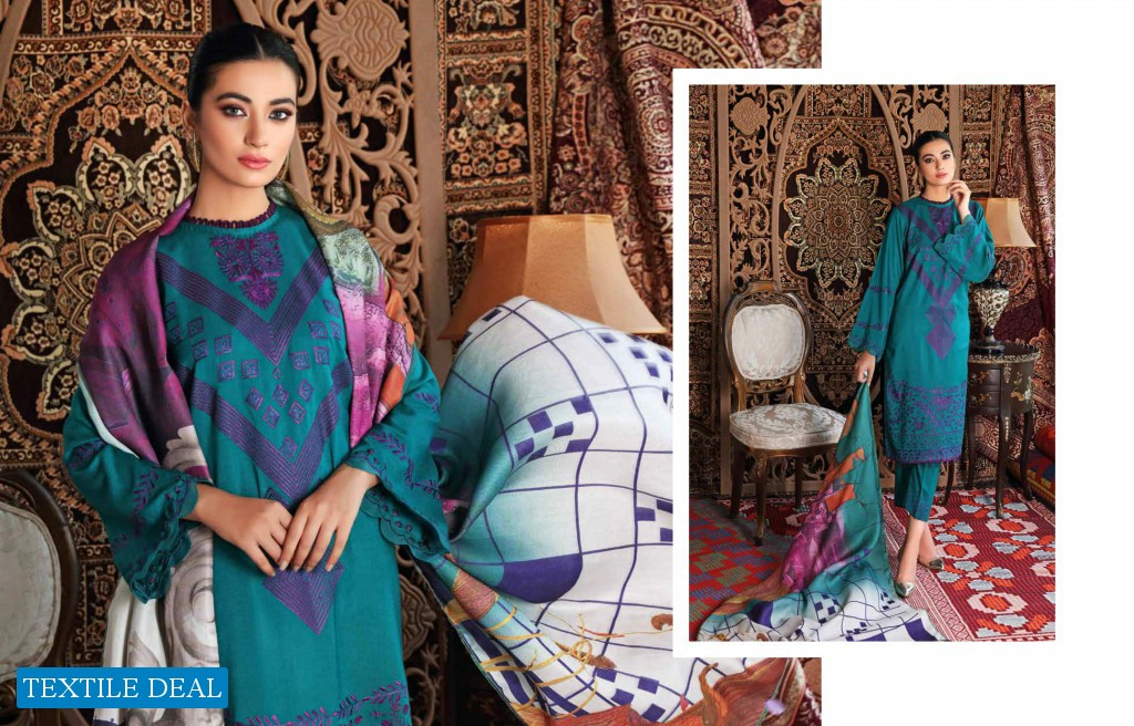 Charizma Reem Vol-2 Wholesale Leather Peace Embroidered Pakistani Dress
