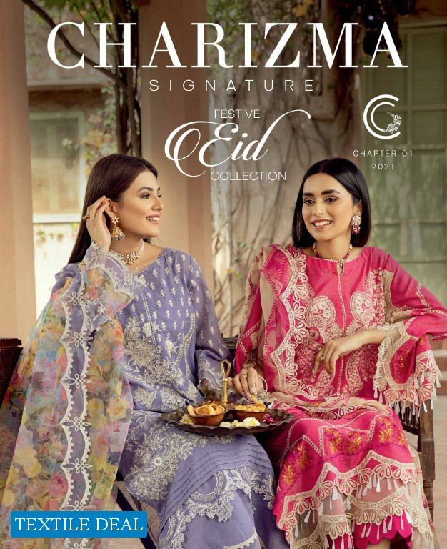 Charizma Signature Festive Eid Collection Chapter 2021 Pakistani Dress