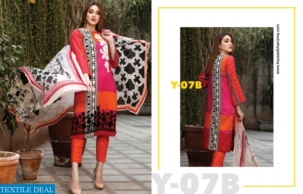 Charizma Yellow Series Vol-2 Wholesale Pakistani Concept Dress Material
