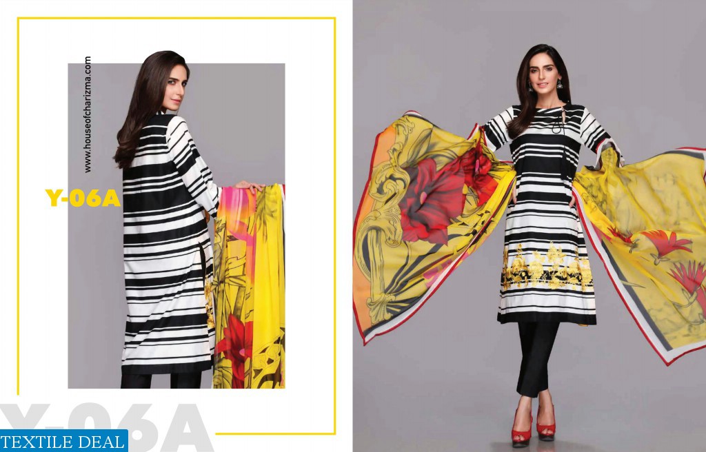 Charizma Yellow Series Vol-2 Wholesale Pakistani Concept Dress Material
