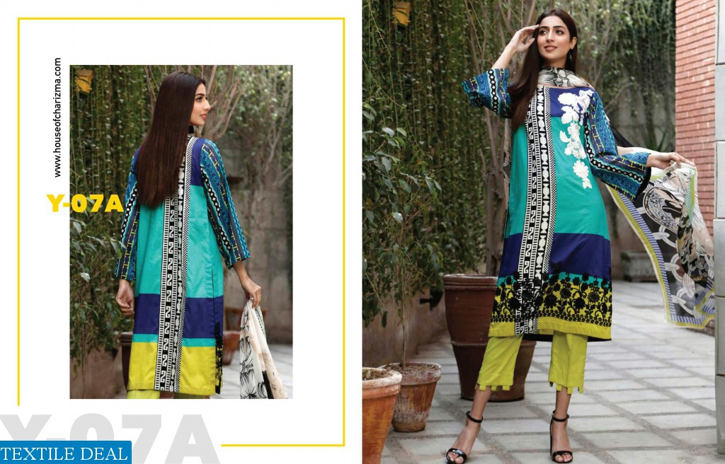 Charizma Yellow Series Vol-2 Wholesale Pakistani Concept Dress Material