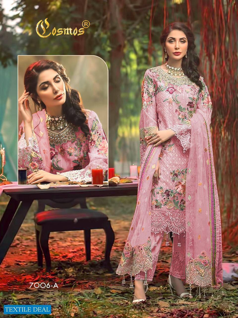 Cosmos 7006 Colour Wholesale Pakistani Concept Dress