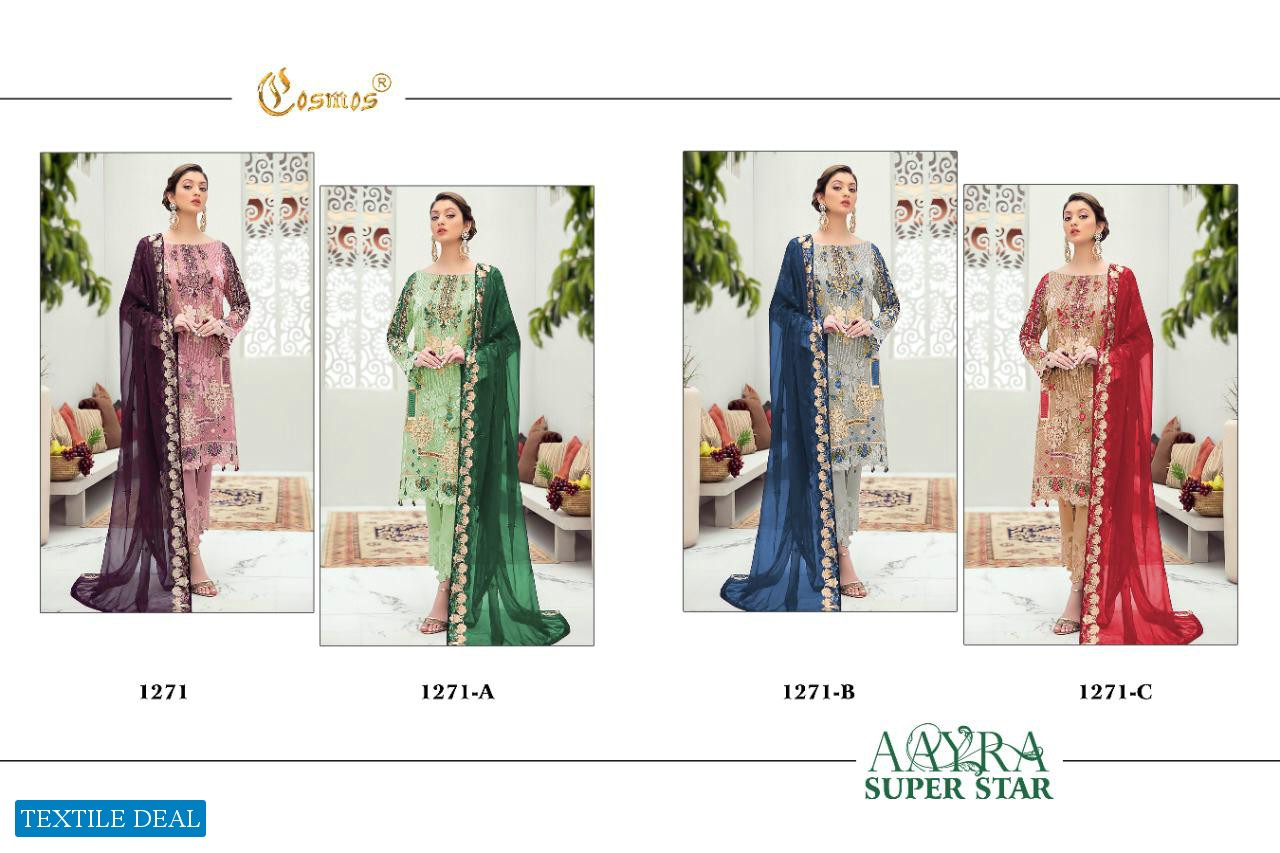 Cosmos Aayra Superstar Wholesale Pakistani Concept Salwar Kameez