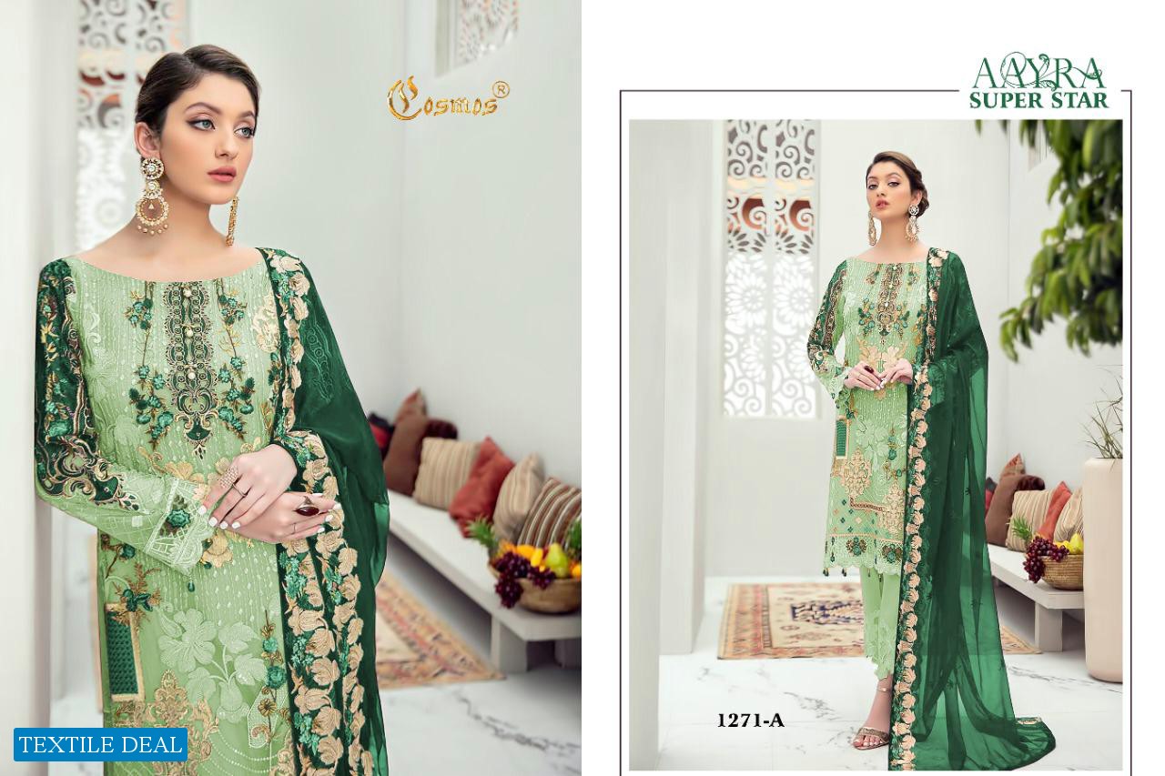 Cosmos Aayra Superstar Wholesale Pakistani Concept Salwar Kameez