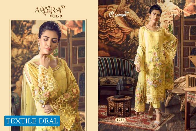 Cosmos Aayra Vol-9 Nx Wholesale Shopping Pakistani Concept Dress